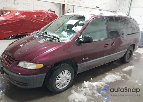 1999 Plymouth Grand Voyager Se from USA, damaged, VIN 2P4GP44G5XR251147